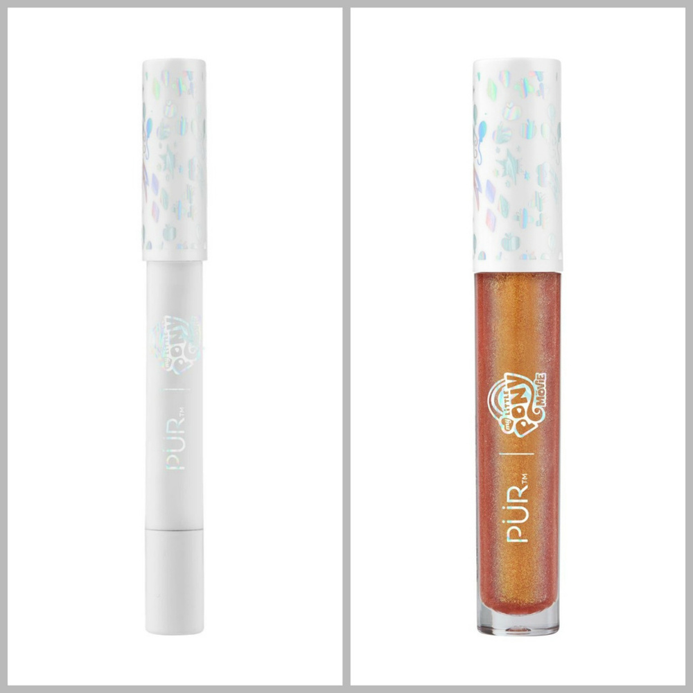 Pur My Little Pony Glitter Gloss Glow Stick Bundle
